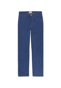 Wrangler - WRANGLER MĘSKIE SPODNIE JEANSOWE JEANS FRONTIER WRANGLER BLUE W16VEIX05 #4