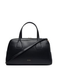 Calvin Klein Torebka Ck Medium Bowling Bag LV04F3610G Czarny. Kolor: czarny. Materiał: skórzane #3