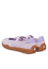Converse Baleriny Run Star Trainer Ballet Flat​ A17029C Fioletowy. Kolor: fioletowy. Materiał: skóra, zamsz #2