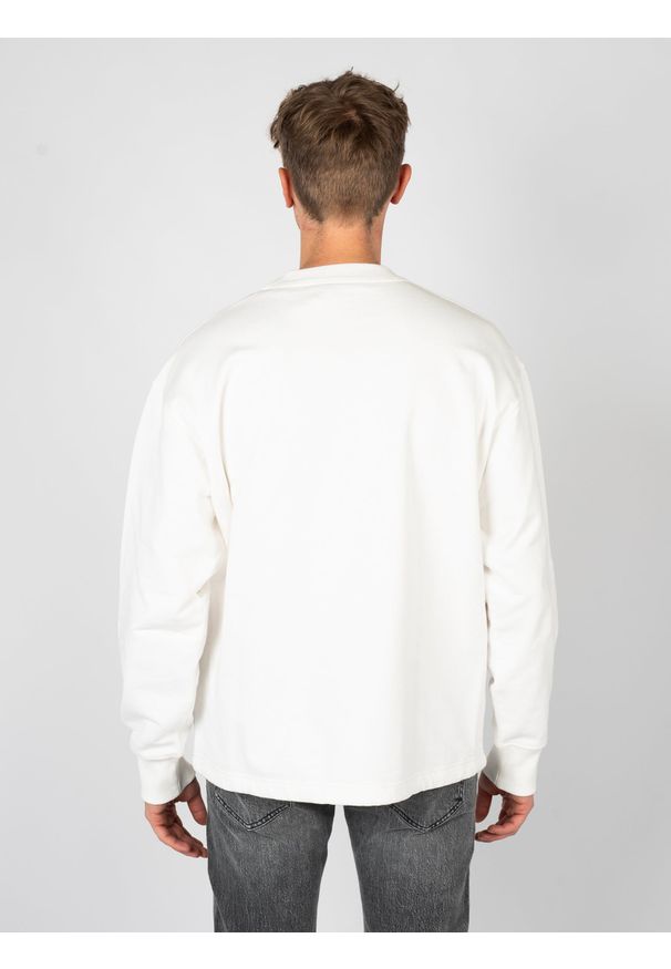 Diesel Bluza "S-Macsless" | A09029-0CJAD | Mężczyzna | Biały. Kolor: biały. Materiał: bawełna. Styl: sportowy, elegancki