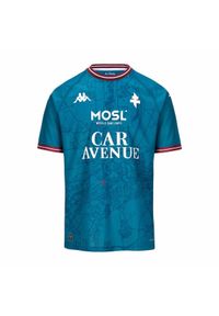 Kappa - Dziecięca koszulka wyjazdowa Metz Kombat 2024/25. Kolor: wielokolorowy, niebieski, czerwony. Sport: piłka nożna #1