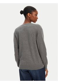 Polo Ralph Lauren Sweter 211972105001 Szary Straight Fit. Typ kołnierza: polo. Kolor: szary. Materiał: bawełna #3