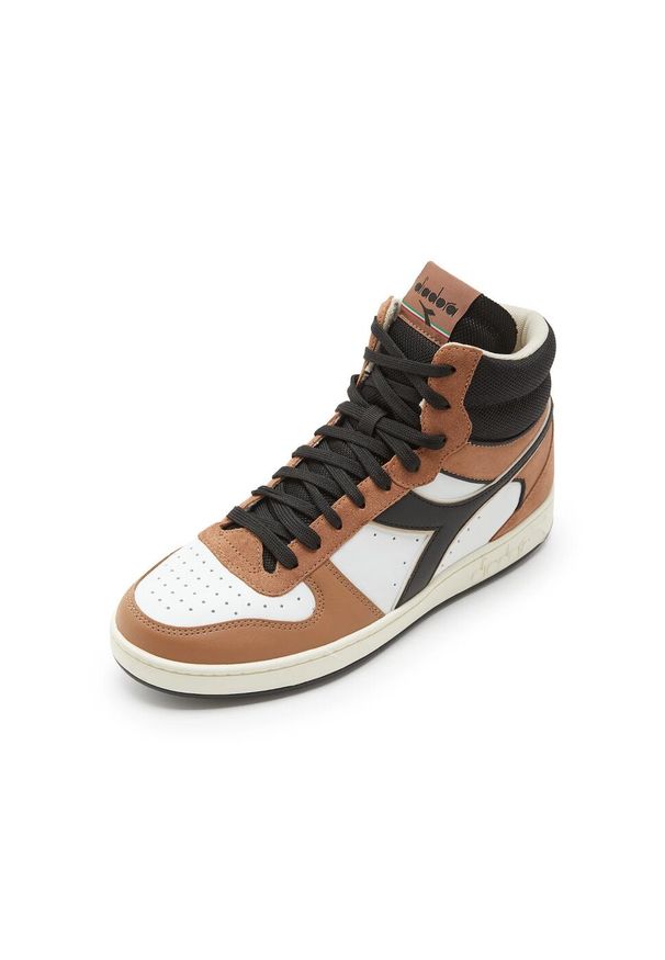 Diadora - Sneakersy DIADORA MAGIC BASKET MID EARTH. Kolor: brązowy
