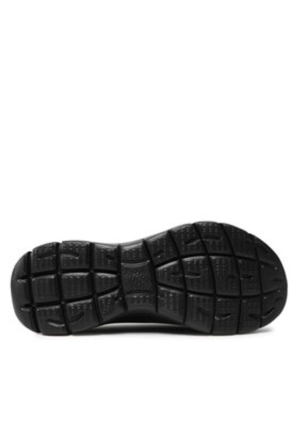 skechers - Skechers Sneakersy Leopard Spot 149037/BBK Czarny. Kolor: czarny. Materiał: materiał