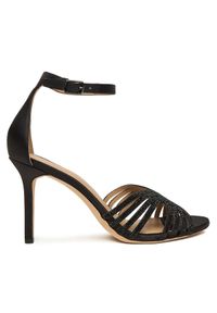 Lauren Ralph Lauren - LAUREN RALPH LAUREN Sandały Allie 802P02072002 Czarny. Kolor: czarny. Materiał: materiał