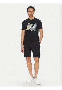 PAUL & SHARK - Paul&Shark T-Shirt 25411094 Czarny Regular Fit. Kolor: czarny. Materiał: bawełna #3