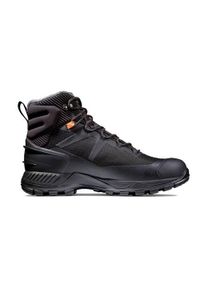 Buty trekkingowe męskie Mammut Blackfin Iii Mid Dt. Wysokość cholewki: za kostkę. Kolor: czarny. Materiał: materiał, syntetyk. Szerokość cholewki: normalna