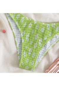 Intica - Bikini push-up plażowe z delikatnymi ramiączkami Salwa. Kolor: niebieski. Materiał: materiał #11