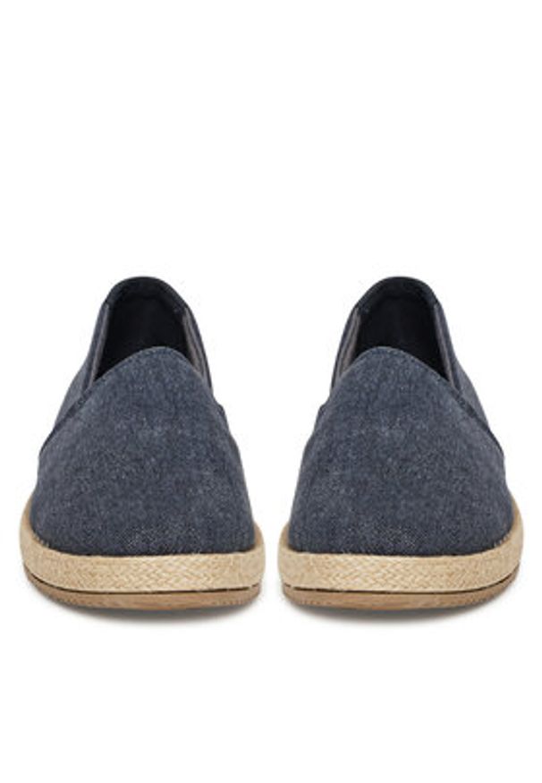 Lanetti Espadryle MF1594-1 Niebieski. Kolor: niebieski. Materiał: materiał