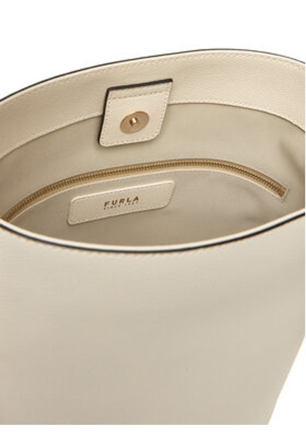 Furla Torebka Roxie S WB01875 ARE000 CN PNN00 Écru. Materiał: skórzane