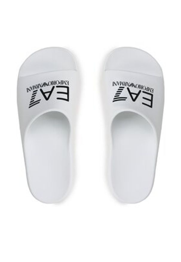 EA7 Emporio Armani Klapki XBP008 Biały. Kolor: biały