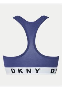 DKNY Biustonosz top DK4519 Niebieski. Kolor: niebieski. Materiał: bawełna #3