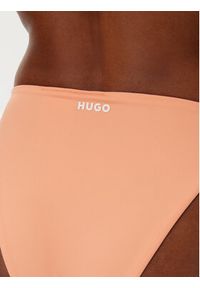 Hugo - HUGO Dół od bikini Pure 50535795 Pomarańczowy. Kolor: pomarańczowy. Materiał: syntetyk