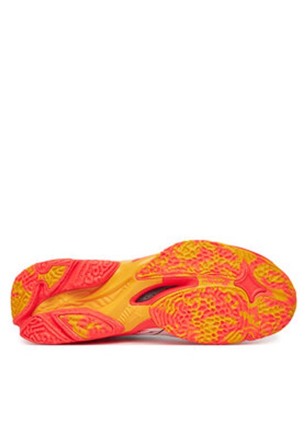 Mizuno Buty halowe Wave Lightning Neo 3 V1GA2402 Pomarańczowy. Kolor: pomarańczowy. Materiał: skóra. Model: Mizuno Wave