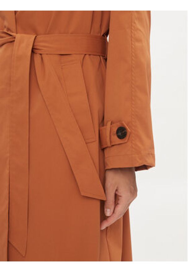 only - ONLY Trencz Orchid 15308598 Brązowy Regular Fit. Kolor: brązowy. Materiał: syntetyk