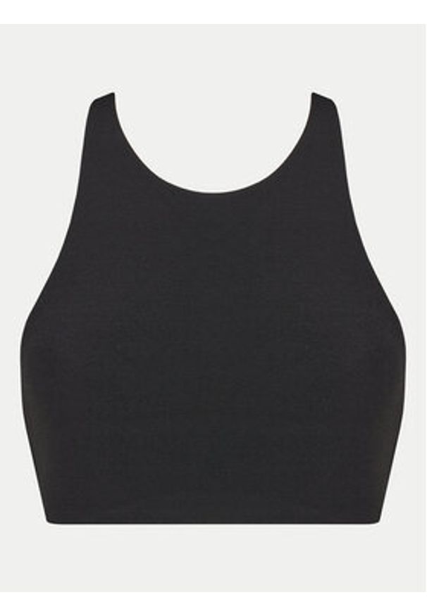 Calvin Klein Swimwear Góra od bikini KW0KW02736 Czarny. Kolor: czarny. Materiał: syntetyk