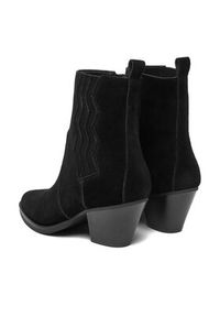 DeeZee Botki 20258-1 Czarny. Kolor: czarny. Materiał: materiał #7