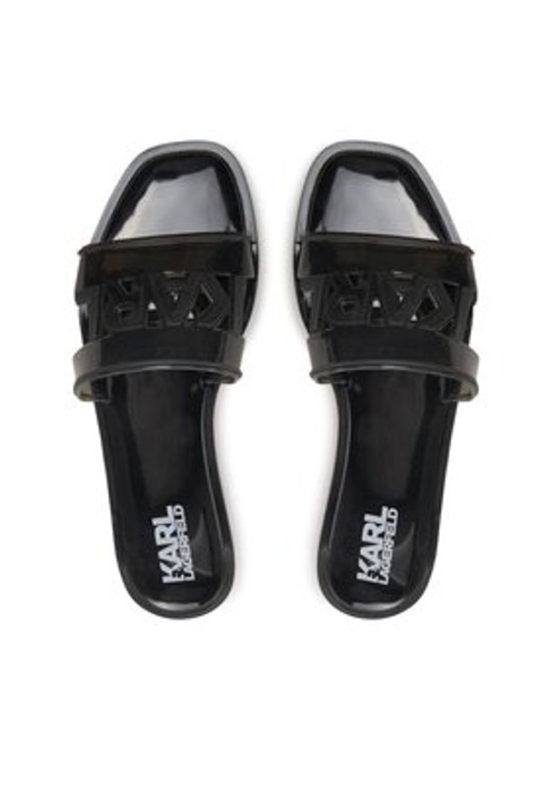 Karl Lagerfeld - KARL LAGERFELD Klapki KL80005T Czarny. Kolor: czarny