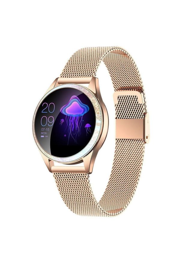 ARMODD Candywatch Crystal, smartwatch (inteligentny zegarek), złoty. Rodzaj zegarka: smartwatch. Kolor: złoty