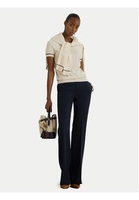 Lauren Ralph Lauren - LAUREN RALPH LAUREN Sweter 200P08788001 Écru Relaxed Fit. Kolor: kremowy. Materiał: bawełna #2