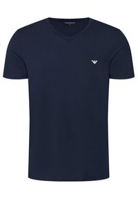 Emporio Armani Underwear Komplet t-shirtów EM000392 AF14132 MB143 Granatowy Regular Fit. Kolor: niebieski. Materiał: bawełna #4