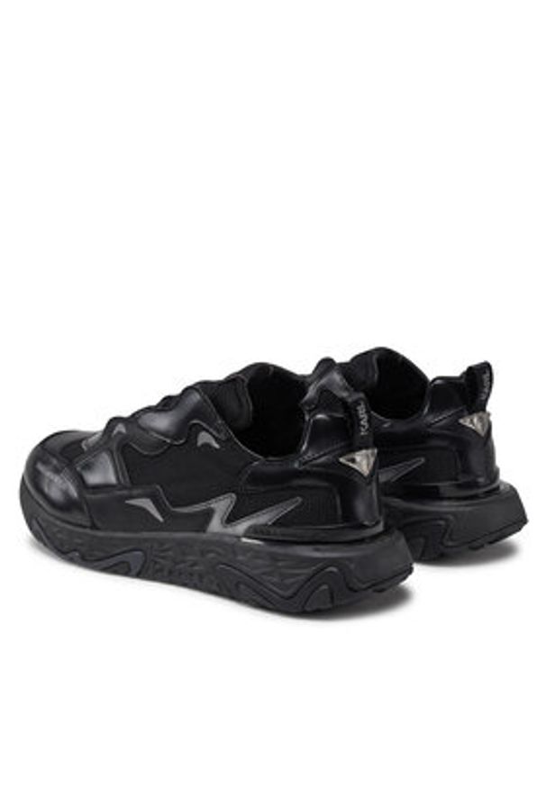 Karl Lagerfeld - KARL LAGERFELD Sneakersy Blaze KL52424 Czarny. Kolor: czarny. Materiał: skóra