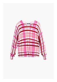 Desigual Sweter Noruega 25WWJF41 Czerwony Regular Fit. Kolor: czerwony. Materiał: wiskoza #4