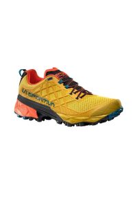 LA SPORTIVA - Buty do biegania męskie La Sportiva La Akyra Ii 2024. Kolor: żółty. Materiał: syntetyk, materiał. Szerokość cholewki: normalna