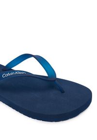 Calvin Klein Japonki Logo Strap HM0HM02105 Granatowy. Kolor: niebieski. Materiał: syntetyk #3