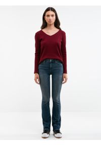 Big-Star - Spodnie jeans damskie Adela Bootcut 321. Stan: podwyższony. Kolor: niebieski #3
