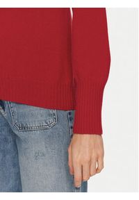 ViCOLO Sweter 77034S Czerwony Regular Fit. Kolor: czerwony. Materiał: kaszmir #3