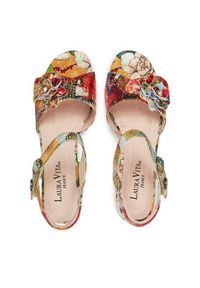 Laura Vita Sandały Lucieo 25 Kolorowy. Materiał: skóra. Wzór: kolorowy #2