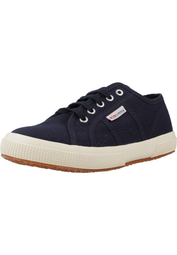 Superga - Buty 2750 Cotu Classic J Rozmiar 34 Niebieski - S0003C0-933. Kolor: niebieski. Materiał: bawełna. Szerokość cholewki: normalna. Sport: turystyka piesza