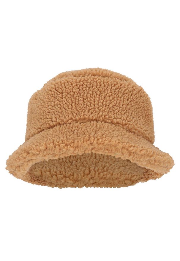 HEAT KEEPER - Kapelusz damski Teddy Wool jeden rozmiar. Kolor: brązowy. Materiał: poliester. Sezon: zima