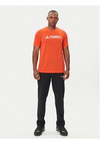 Adidas - adidas T-Shirt Terrex Multi Climacool Logo Tech JI9236 Pomarańczowy Regular Fit. Kolor: pomarańczowy. Materiał: syntetyk. Technologia: ClimaCool (Adidas) #5