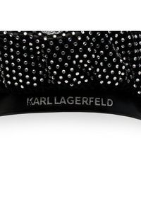 Karl Lagerfeld - KARL LAGERFELD Beret 240W3415 Czarny. Kolor: czarny. Materiał: materiał #3