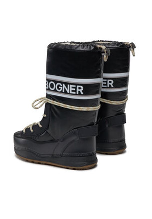 Bogner Śniegowce Les Arcs 1 D 32347404 Czarny. Kolor: czarny. Materiał: skóra