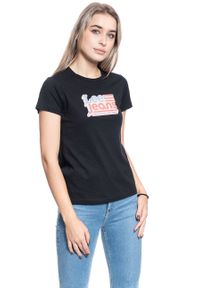 Lee - DAMSKI T-SHIRT LEE CREW NECK TEE BLACK L41LYG01 112109066 #4