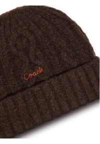 Coach Czapka CCL47 Brązowy. Kolor: brązowy. Materiał: poliester #4
