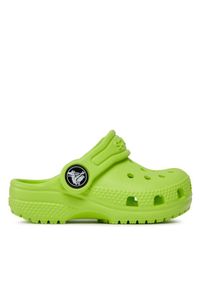 Crocs Klapki Classic Kids Clog T Limeade 206990 Zielony. Kolor: zielony