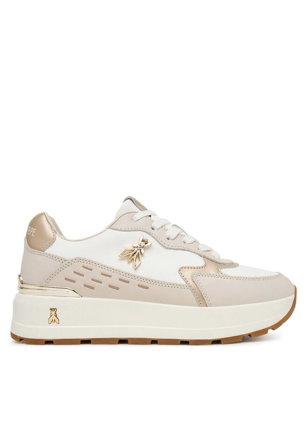 Sneakersy Patrizia Pepe. Kolor: biały