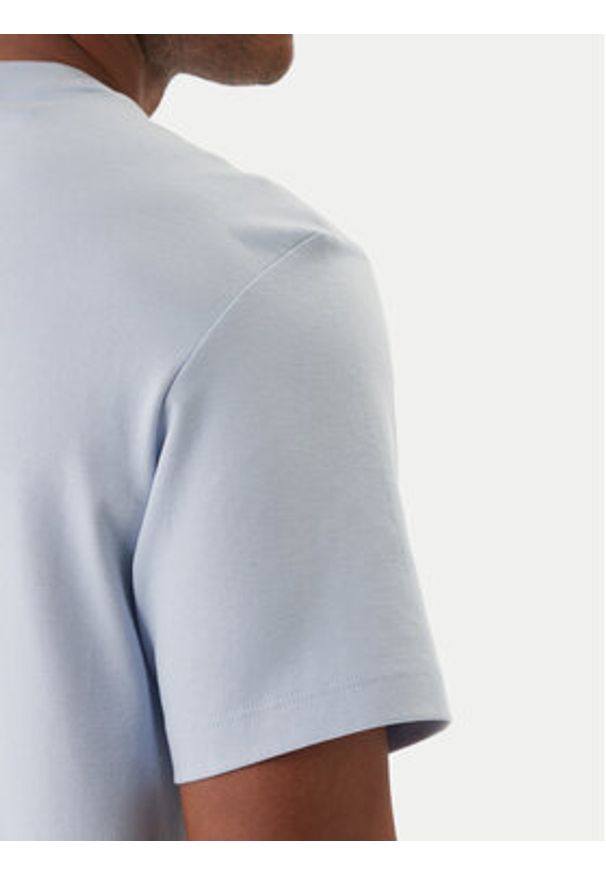 Calvin Klein T-Shirt Logo 30s LV04LD230G Brązowy Regular Fit. Kolor: brązowy. Materiał: bawełna