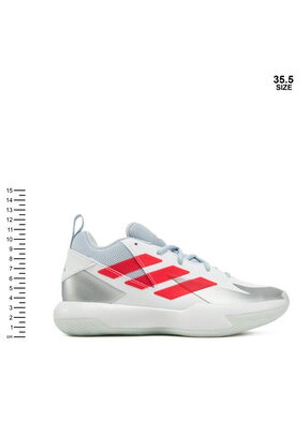 Adidas - adidas Sneakersy Cross 'Em Up Select Mid JR2520 Biały. Kolor: biały. Materiał: materiał