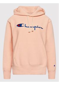 Champion Bluza Script Logo 114788 Różowy Regular Fit. Kolor: różowy. Materiał: bawełna