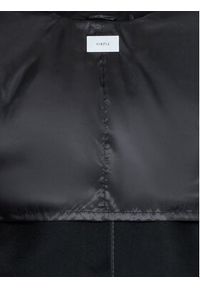 Simple Płaszcz przejściowy PLD502-01 Czarny Relaxed Fit. Kolor: czarny. Materiał: syntetyk #7