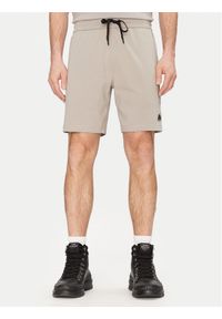 Moose Knuckles Szorty sportowe Dalon M15MR807 Szary Regular Fit. Kolor: szary. Materiał: bawełna. Styl: sportowy #1