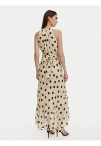 Marella Sukienka koktajlowa Fiero 2613221112 Beżowy Regular Fit. Kolor: beżowy. Materiał: wiskoza. Styl: wizytowy #5