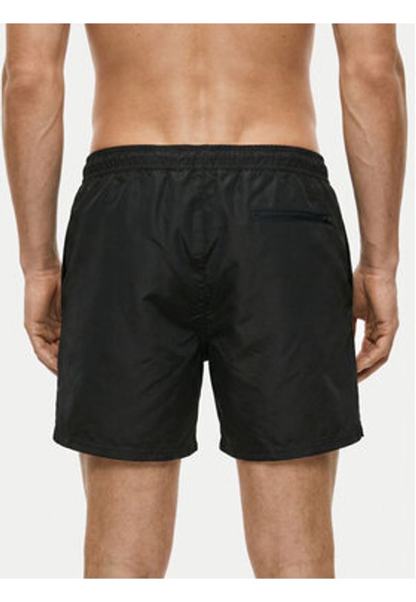 Calvin Klein Swimwear Szorty kąpielowe LV00N61047 Czarny Regular Fit. Kolor: czarny. Materiał: syntetyk