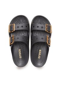 Crocs Klapki Saturday Sandal Metallic Buckle 213316 Czarny. Kolor: czarny #3