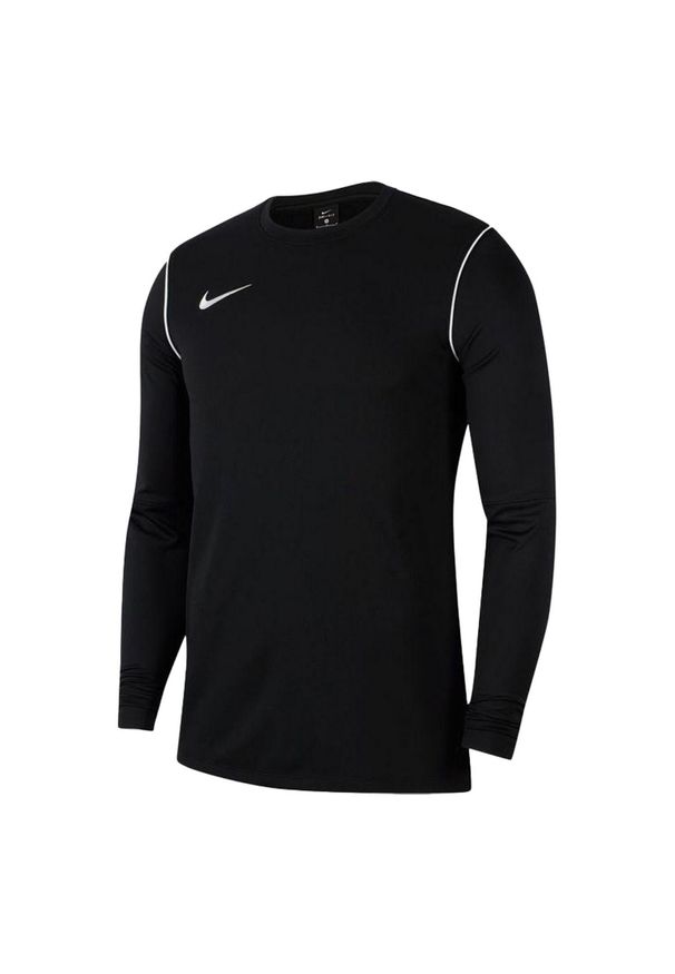 Nike - Męska Bluza Park 20 Z Okrągłym Dekoltem. Kolor: czarny